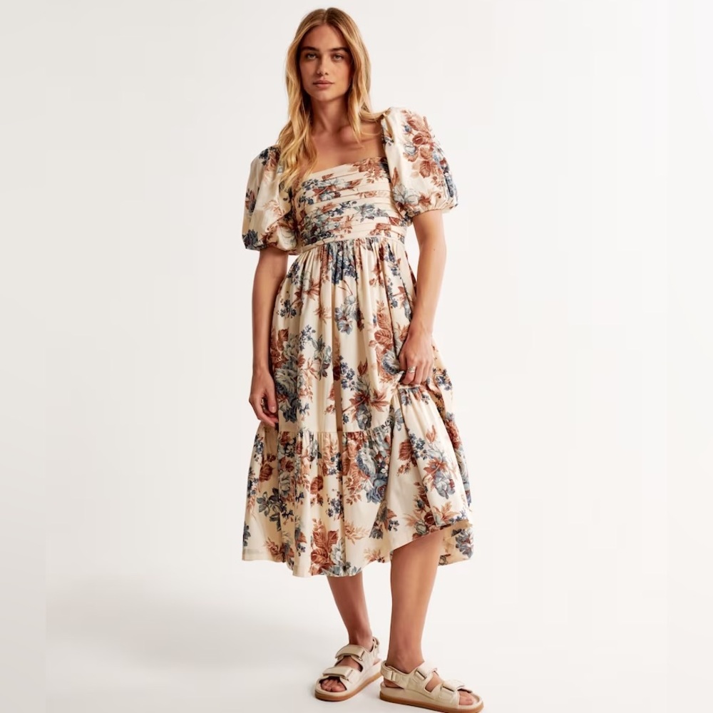 Abercrombie and Fitch Emerson Floral Dress in XXL
